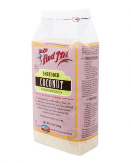 Bob’s Shredded Coconut Unsweetened ( 4×12 Oz)