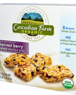 Cascadian Farms Harvest Berry Granola Bar (12×7.4 Oz)