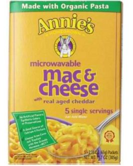 Annie’s Homegrown Microwavable Wisconsin Macaroni & Cheese (6×10.7 Oz)