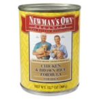 Newman’s Own Chicken & Rice Dog Food Can (12×12.7 Oz)