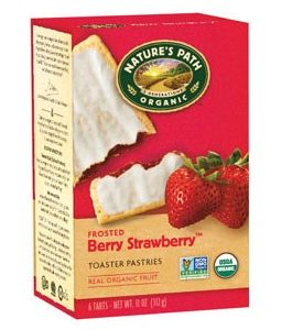 Nature’s Path Un-Frosted Strawberry Toaster Pastry (12×11 Oz)