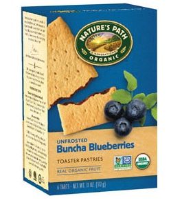 Nature’s Path Un-Frosted Blueberry Toaster Pastry (12×11 Oz)