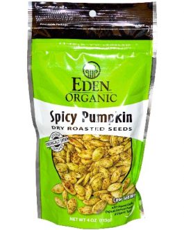 Eden Foods Spicy Pumpkins Seeds (15×4 Oz)