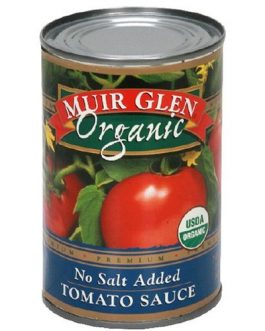 Muir Glen Tomato Sauce No Salt (12×15 Oz)