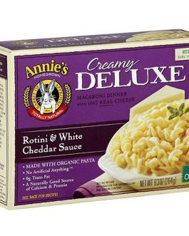 Annie’s Deluxe Rotini & White Cheddar (12×9.3 Oz)