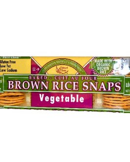 Edward & Sons vegetable Brown Rice Snaps (12×3.5 Oz)