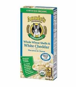 Annie’s Whole Wheat Shells & Cheddar (12×6 Oz)