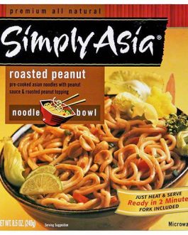 Simply Asia Roasted Peanut Noodle Bowl (6×8.5 Oz)