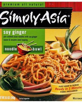 Simply Asia Soy Ginger Noodle Bowl (6×8.5 Oz)