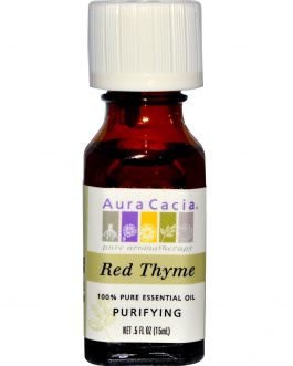 Aura Cacia Red Thyme Essential Oil (1×0.5Oz)