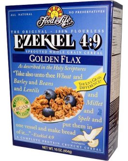 Food For Life Ezekiel 4:9 Golden Flax Cereal (6×16 Oz)