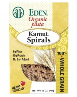 Eden Foods Whole Kamut Spirals (6×12 Oz)