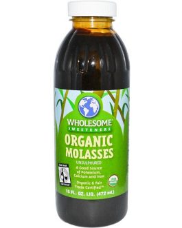 Wholesome Sweetners Blackstrap Molasses ( 12×16 Oz)