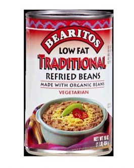 Little Bear Pinto Refried Beans Low Fat (12×16 Oz)