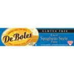 DeBoles Rice Spaghetti Gluten Free (12×8 Oz)