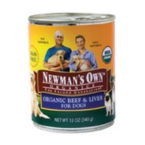 Newman’s Own Beef &Liver Dog Food Can (12×12 Oz)