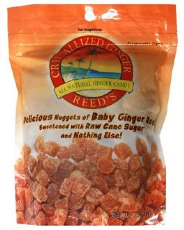 Reed’s Ginger Beer Crystallized Ginger ( 12×3.5 Oz)