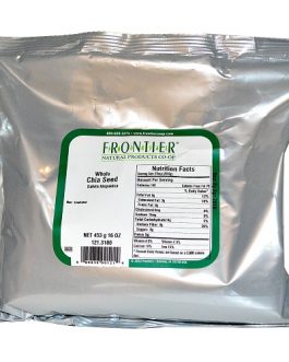 Frontier Herb Whole Chia Seed (1x1lb)