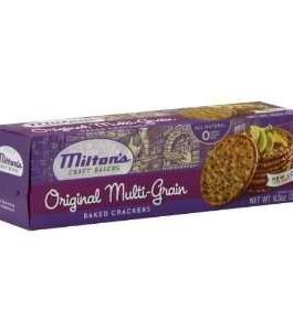 Milton’s Wholewheat Round Crackers Multigrain (12×8.3 Oz)