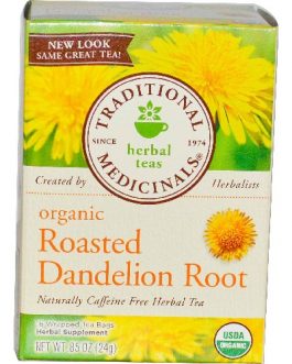 Traditional Medicinals Roasted Dandelion Root Tea (6×16 Bag)