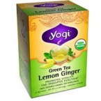 Yogi Green Lemon Ginger Tea (6×16 Bag)