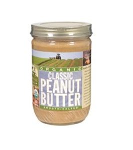 Woodstock Org Classic Smooth Peanut Butter (12×16 Oz)