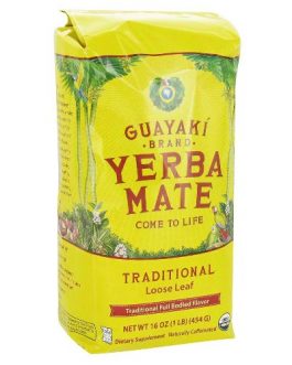 Guayaki Traditional Mate Loose Tea (6×16 Oz)