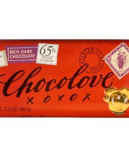 Chocolove Rich Dark Chocolate Bar (12×3.2 Oz)