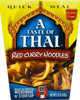 Taste Of Thai Red Curry Quick Meal Noodles (6×5.75 Oz)