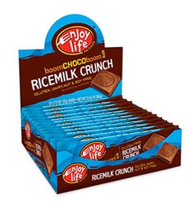 Enjoy Life Foods Milk Chocolate Crispy Rice Bar (24×1.4 Oz)