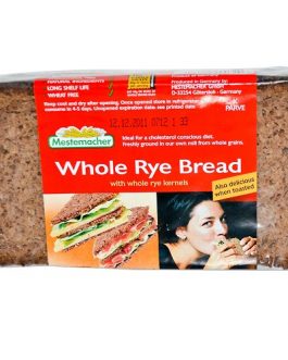 Mestemacher Whole Grain Rye Bread (12×17.6 Oz)