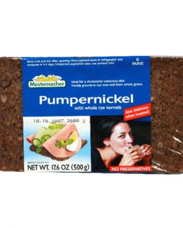 Mestemacher Pumpernickel Bread (12×17.6 Oz)