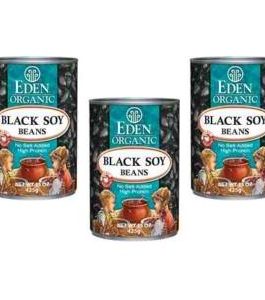 Eden Foods Black Soy Beans (12×15 Oz)