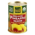 Native Forest Pineappleple Slices (6×15 Oz)