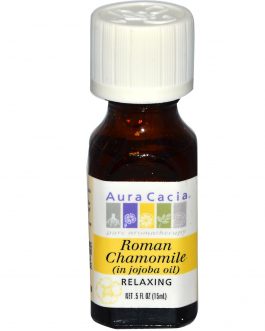 Aura Cacia Roman Chamomile Jojob Prec Essentials (1×0.5Oz)