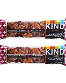 Kind Cranberry & Almond Plus Bar (12×1.4 Oz)