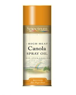 Spectrum Naturals High Heat Canola Skillet Spray ( 6×6 Oz)