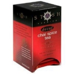 Stash Tea Chai Spice Blend Decaf Tea (6×18 CT)