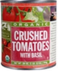 Woodstock Crushed Tomatoes With Basil (12×28 Oz)