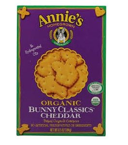 Annie’s Homegrown Cheddar Bunny Classic Cracker (12×6.5 Oz)