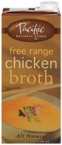 Pacific Natural Natural Chicken Broth (12×32 Oz)