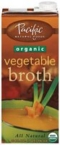 Pacific Natural vegetable Broth (12×32 Oz)