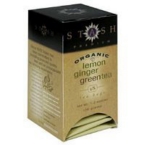 Stash Tea Green Lemon Ginger Tea (6×18 CT)