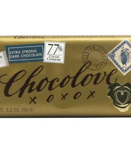 Chocolove Extra Strong Dark Chocolate Bar (12×3.2 Oz)