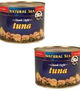 Natural Sea Yellowfin Chunk Light Tuna No Salt (6×66.5 Oz)