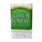 Green Forest Double Roll Bath Tissue 2ply (4×12 PK)