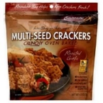 Crunch Master Roasted Garlic Multiseed Cracker (12×4.5 Oz)