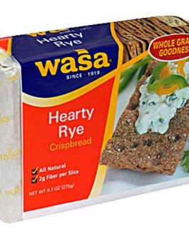 Wasa Hearty Rye Crispbread (12×9.7 Oz)