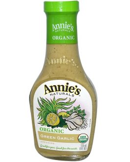 Annie’s Naturals Org Green Garlic Dressing Vinegar Free (6×8 Oz)