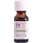 Aura Cacia Geranium Essential Oil (1×0.5Oz)